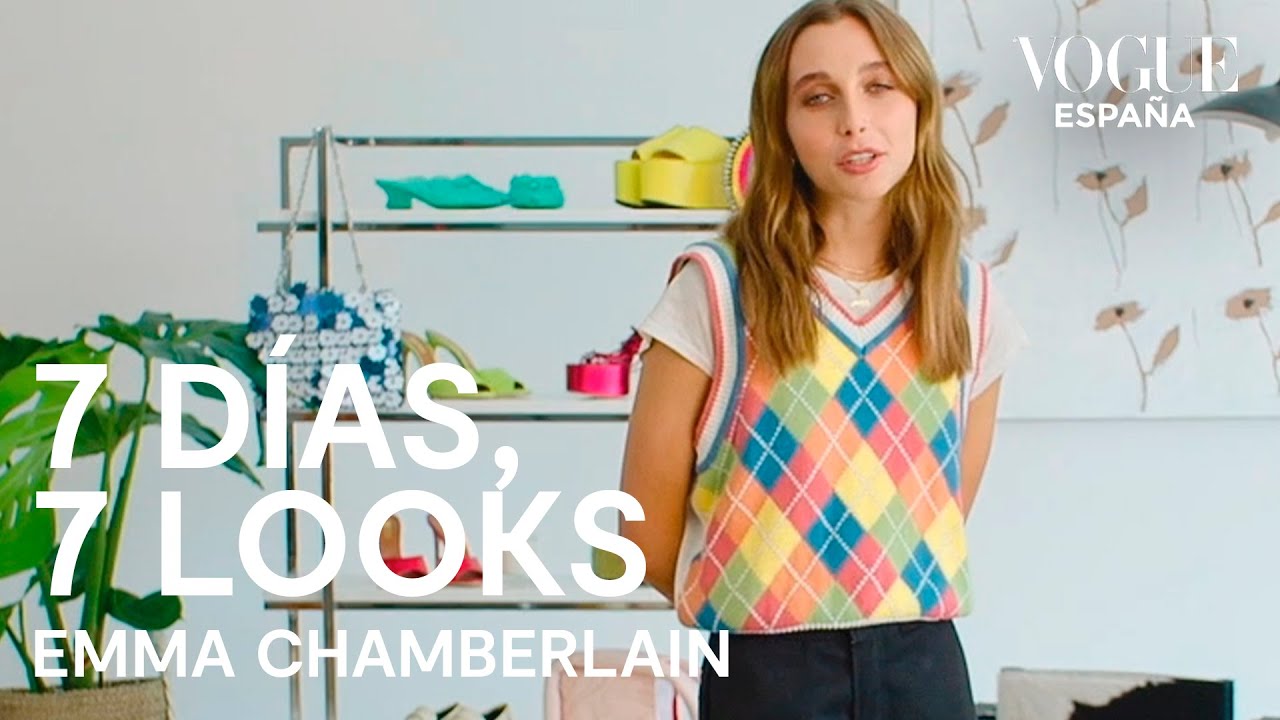 Todo lo que Emma Chamberlain se pone en una semana | 7 d&iacute;as, 7 looks | Vogue Espa&ntilde;a