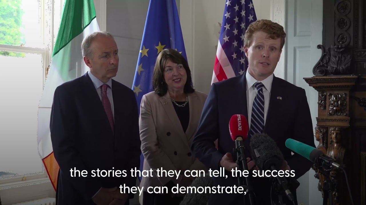 US 'eager to continue its bet' on the people of Northern Ireland