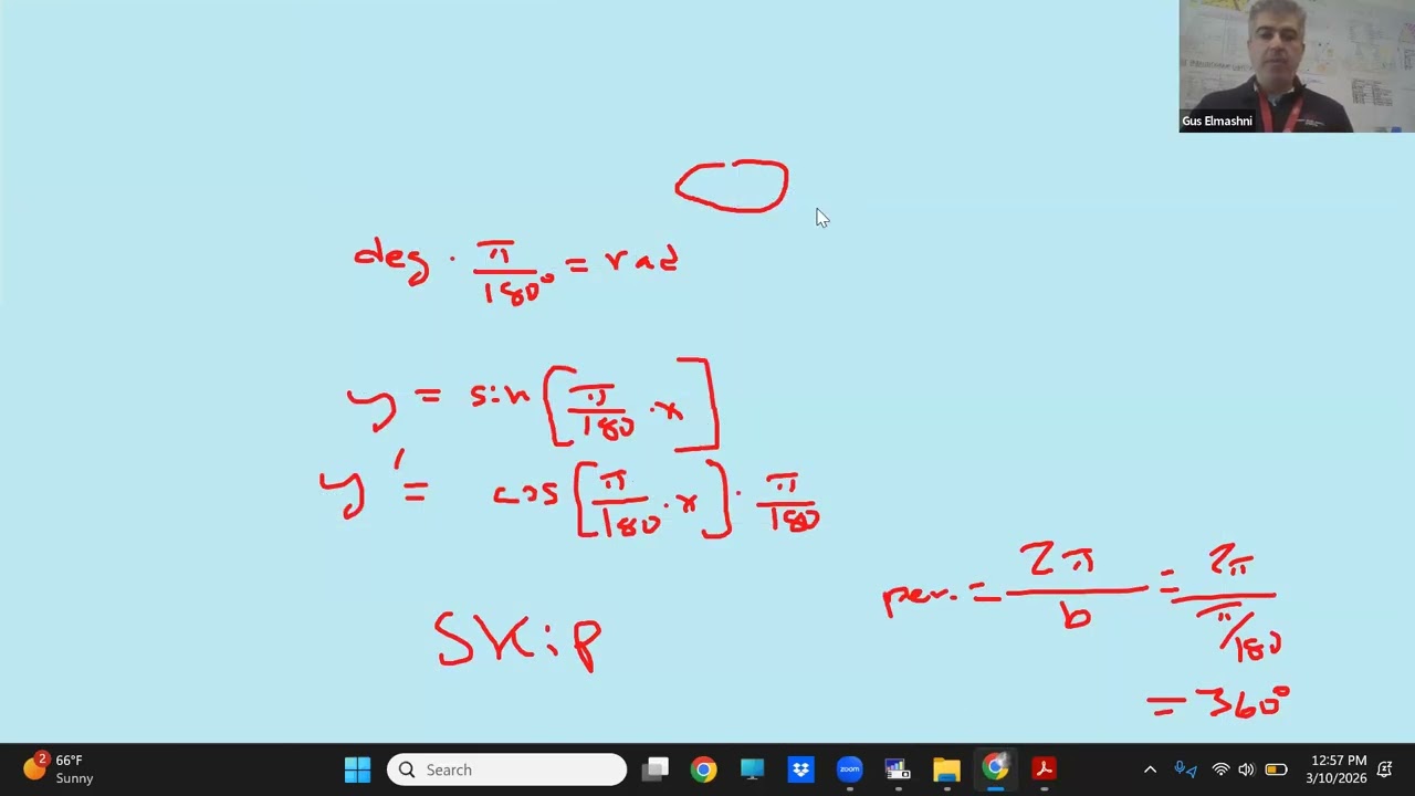 Precalculus BC Honors Unit 3   Lesson 2 Spring 2026