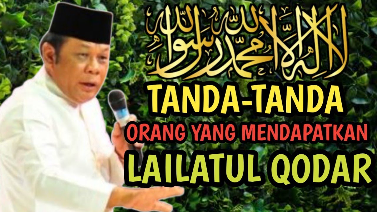 Tanda-tanda Orang Yang Mendapatkan Lailatul QODAR