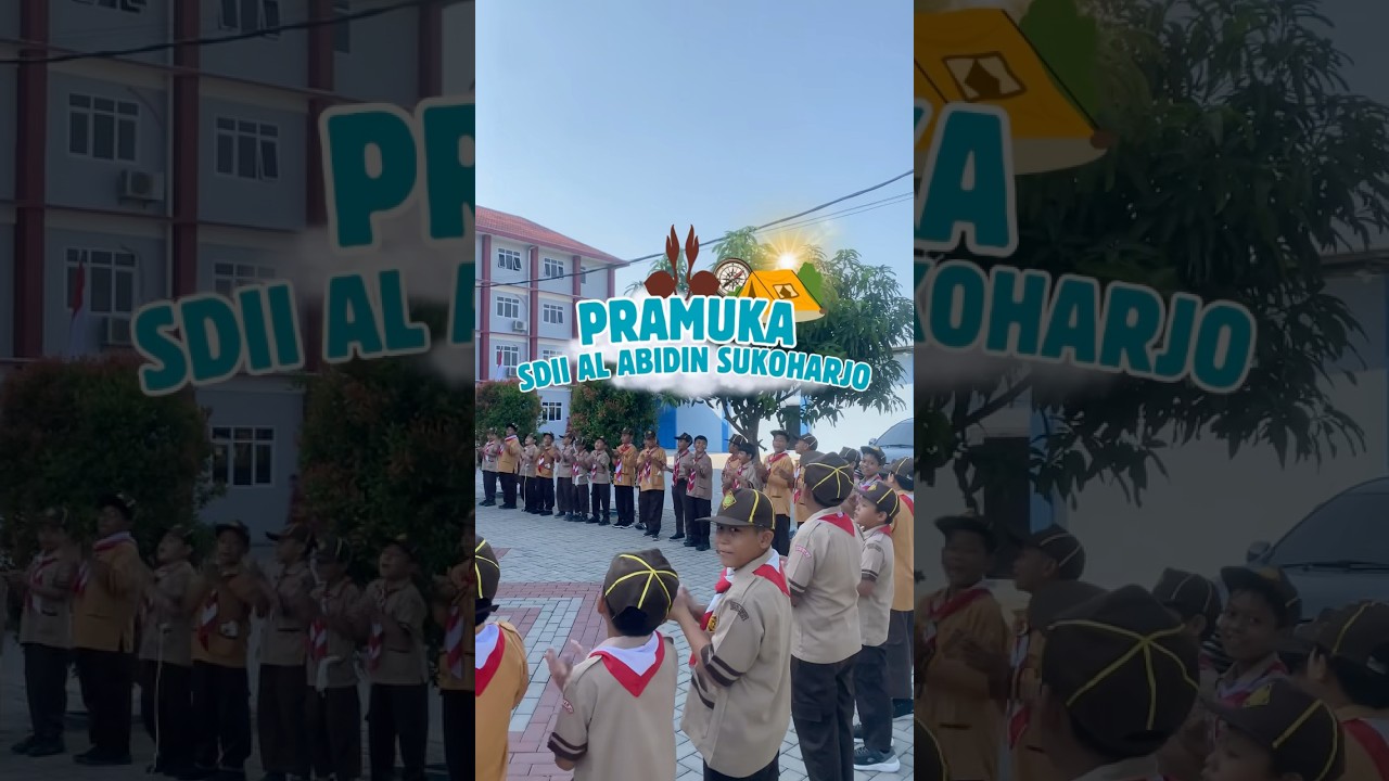 Kegiatan Pramuka Sdii Al Abidin Sukoharjo #sekolah