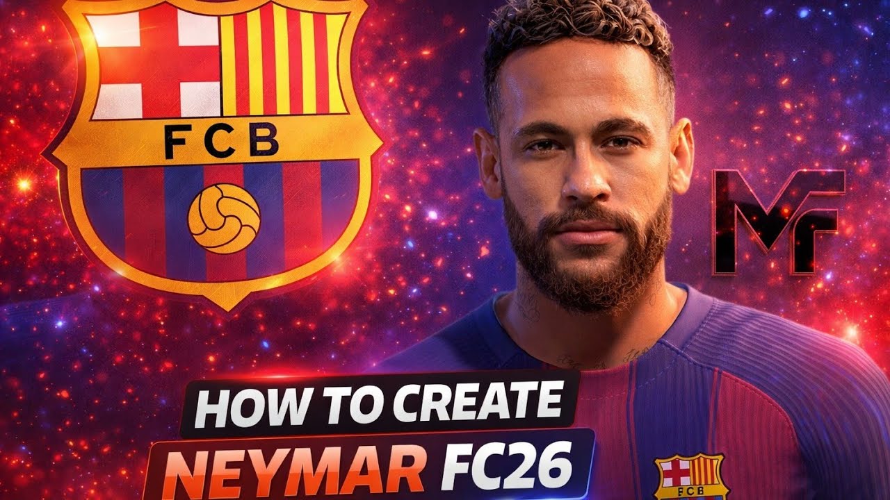 How To Create Neymar Fc26 | ساخت نیمار Fc26
