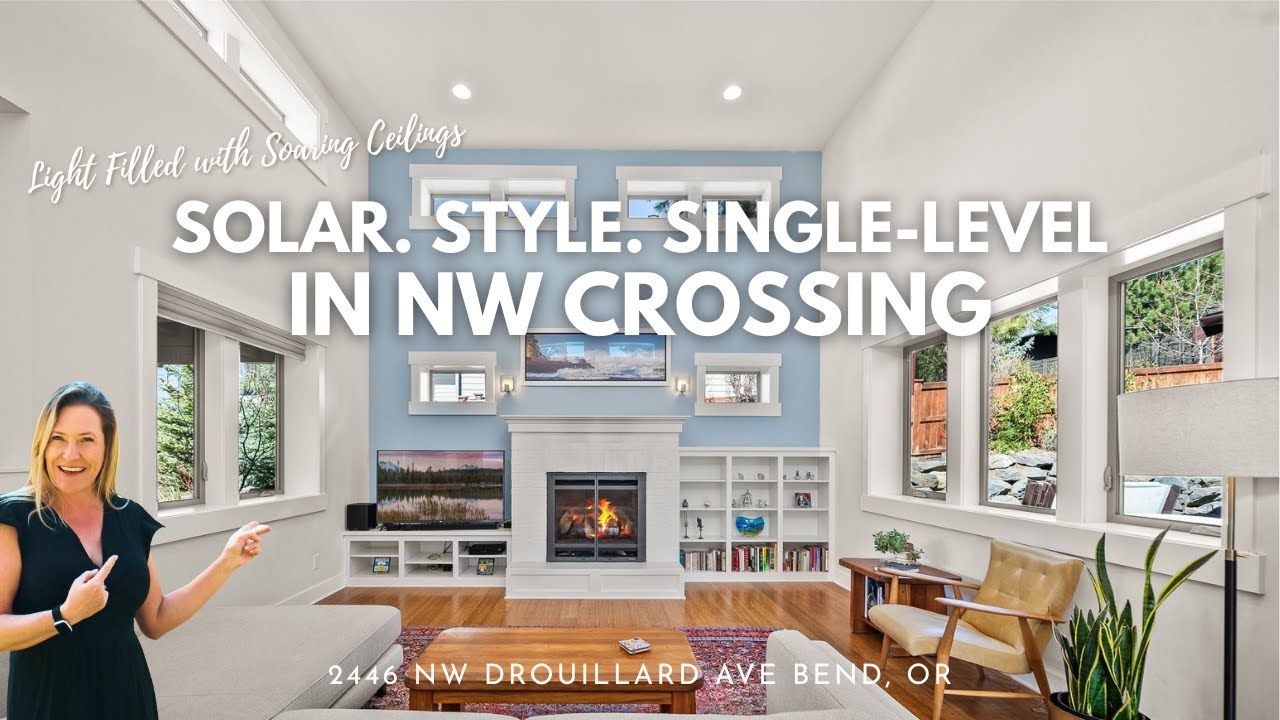 Single-Level Living in NW Crossing Bend: Solar, Style & No Energy Bills – Tour This Net-Zero Home