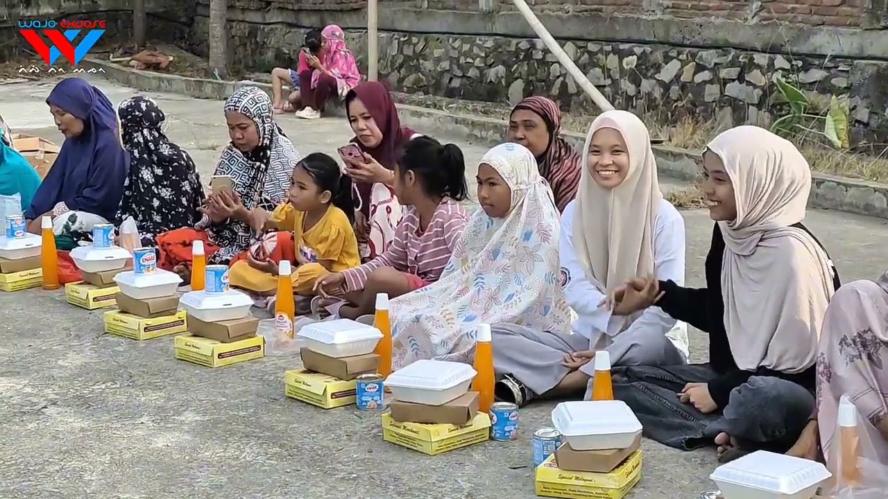 AT-TAUBAH PEDULI BERBAGI BERKAH DI BULAN RAMADHAN KEPADA 100 ANAK YATIM DAN KAUM DUAFA