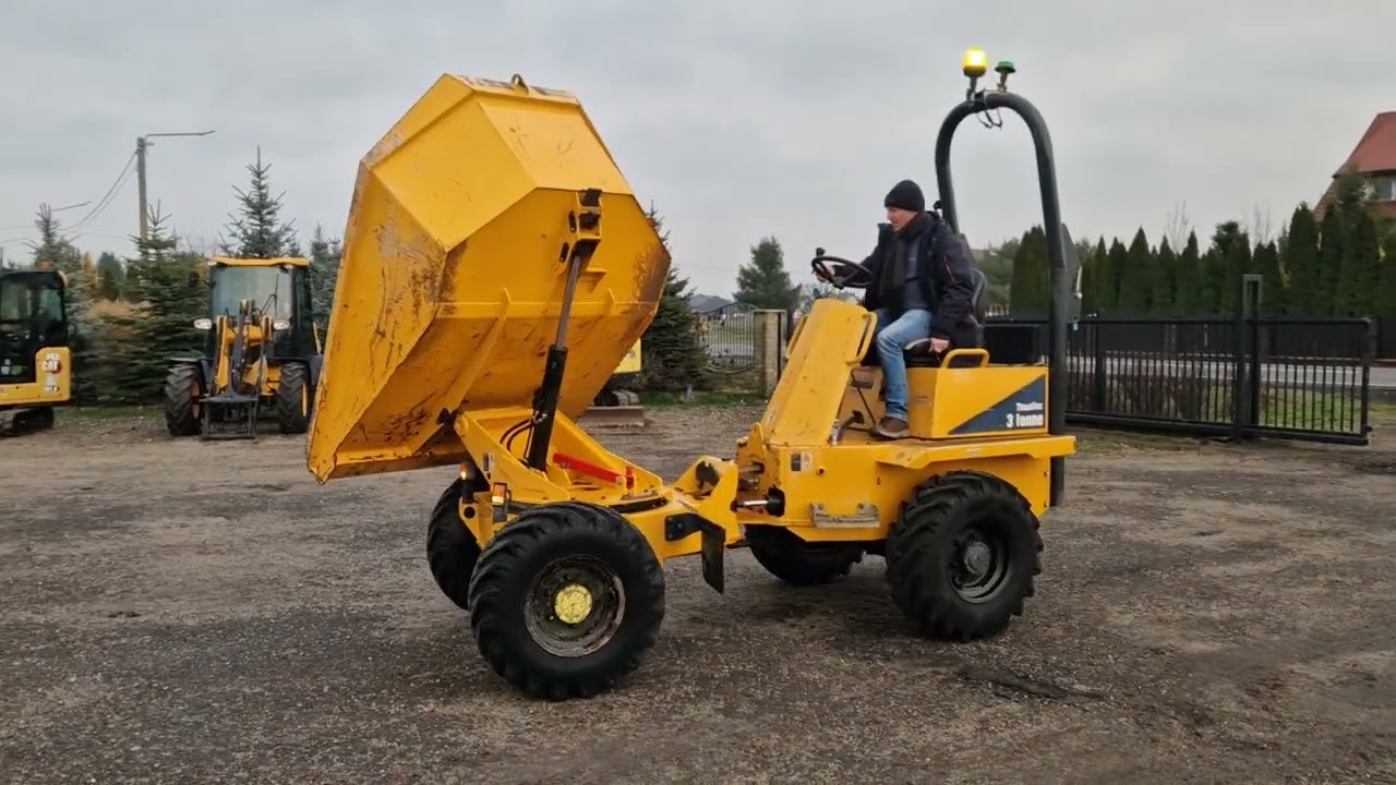 Wozidło budowlane Thwitwes 573 2020r 900 mtg 3 tony obrotowe