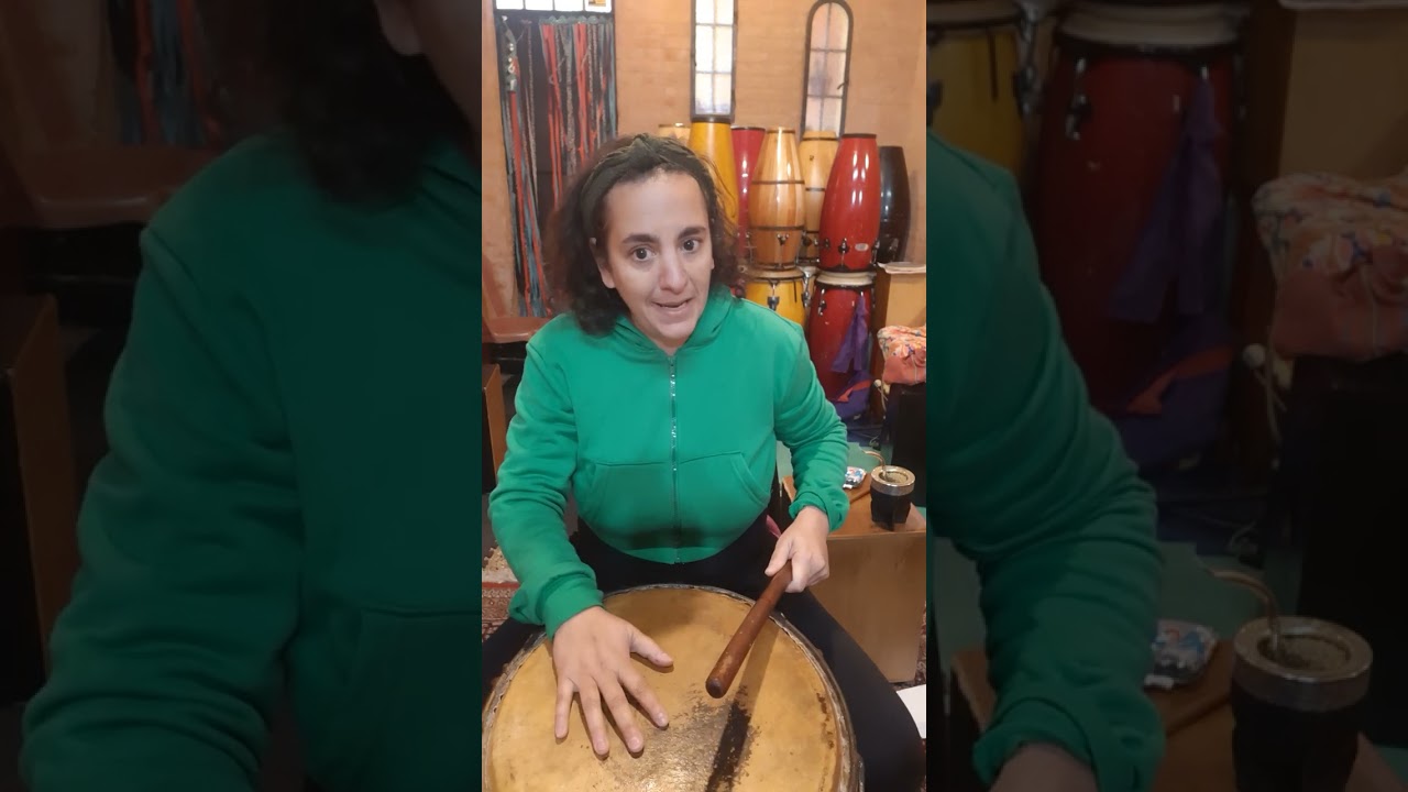 Video N2 TAMBOR PIANO. Técnica de palo y mano
