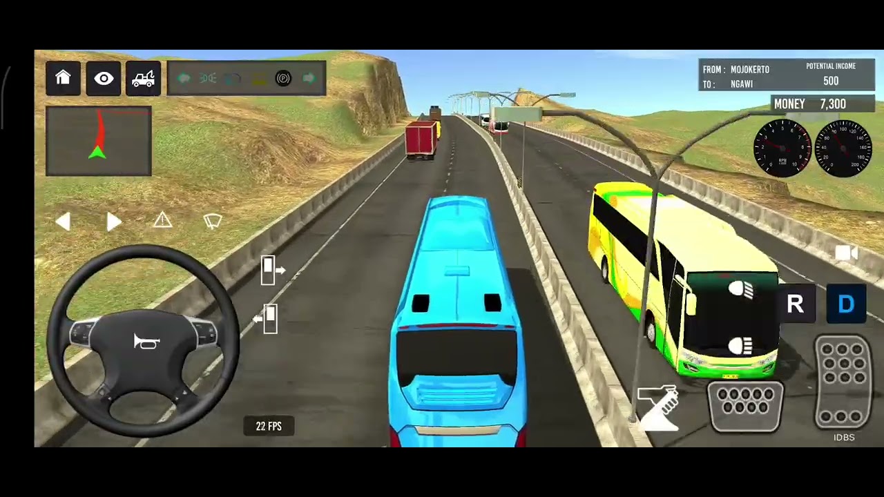  coach bus simulator 🌴🚌|| new coach bus simulator Part-6 || Android gameplay