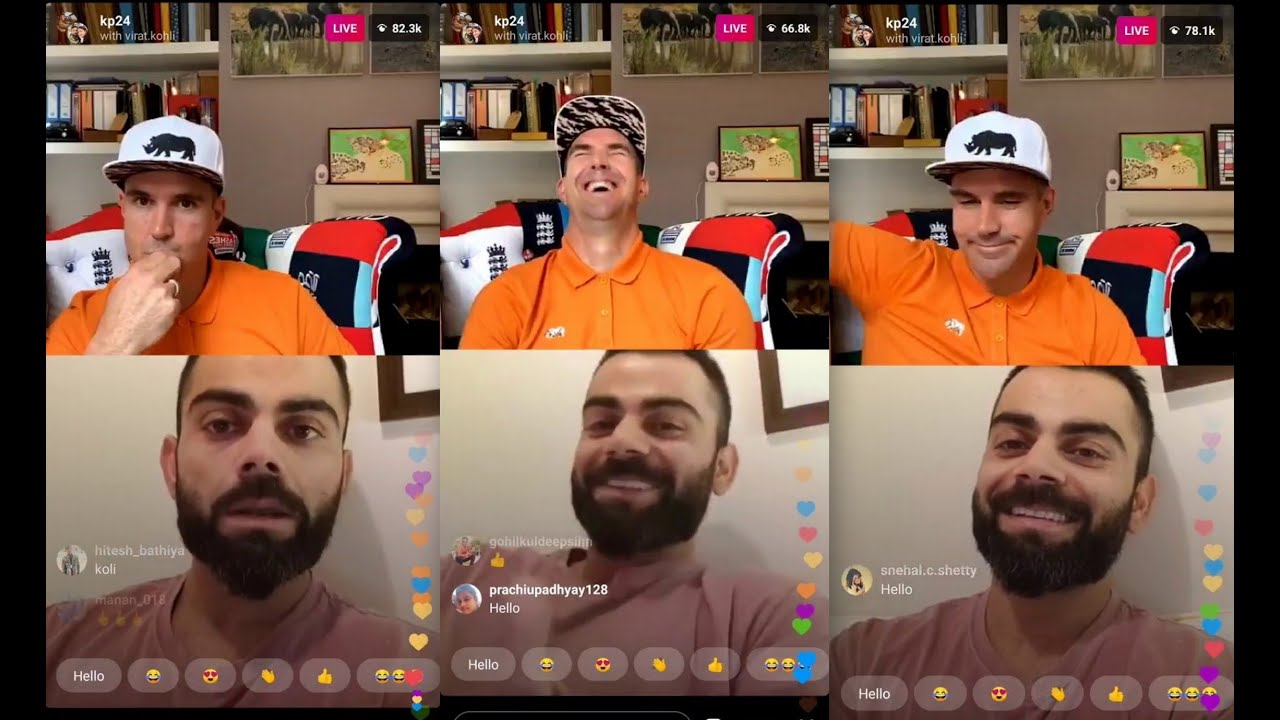 Virat Kohli and Kevin Pietersen Full Live Instagram Session | 2nd April 2020 | #ViratKohli