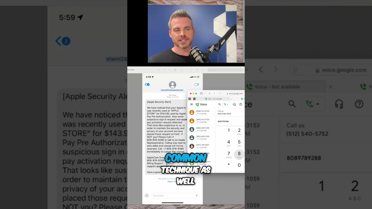 Apple Scam Text? I Investigate!