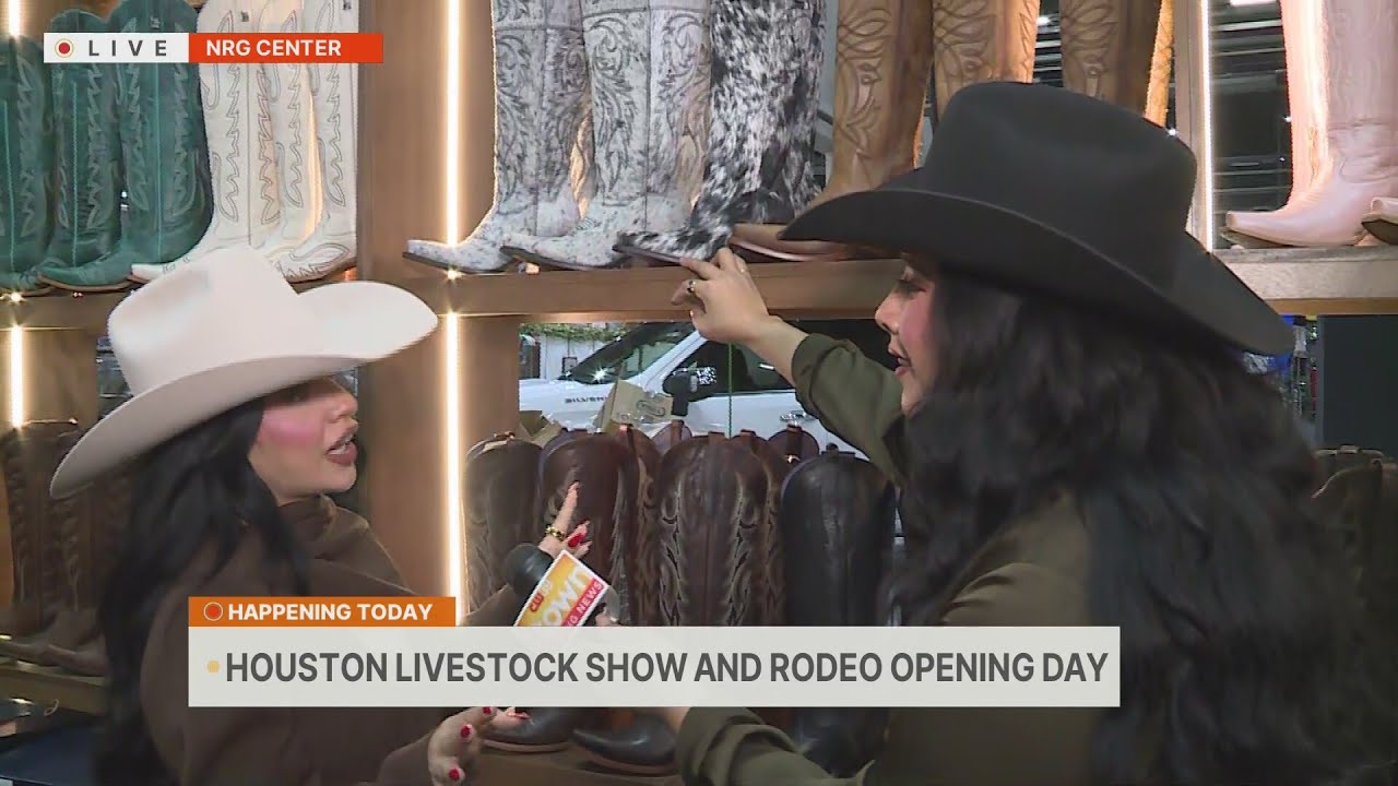 A look at what's fashionable to wear on RodeoHouston's opening day