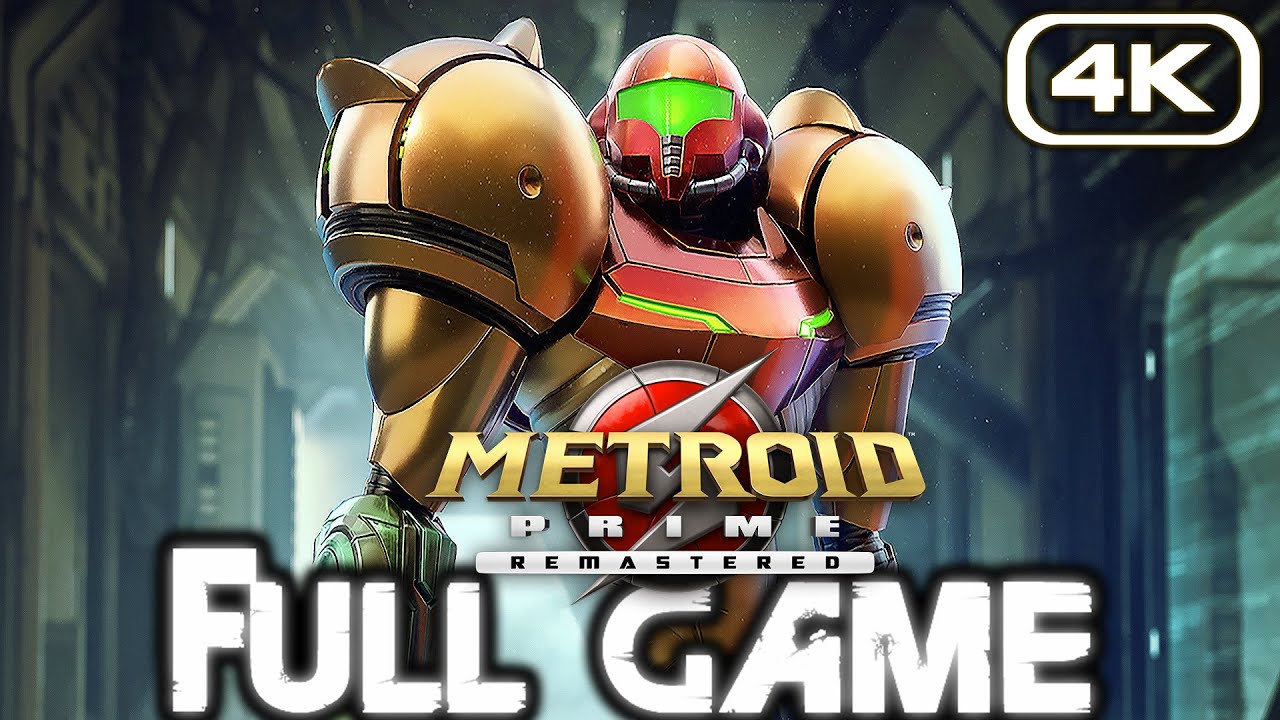 METROID PRIME REMASTERED Gameplay Walkthrough FULL GAME (4K 60FPS) No Commentary