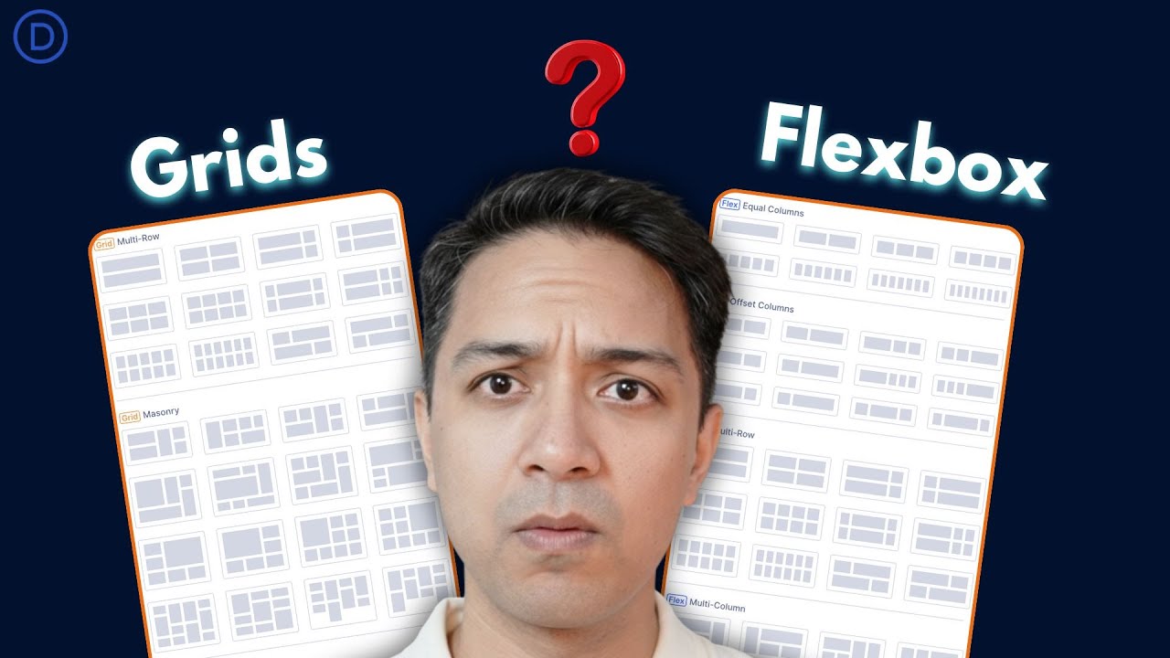 Когда использовать Grid или Flexbox в Divi 5