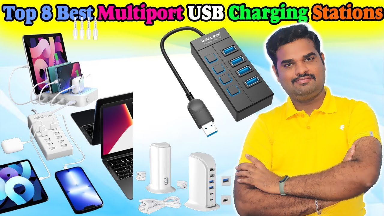 ✅Top 8 Best USB Charger Station In India 2025 With Price |Multipoint Charger Hub Review & Comparison