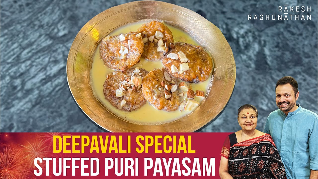 Deepavali Special - Stuffed Puri Payasam | Episode 166 | Ammavum Naanum | Rakesh Raghunathan