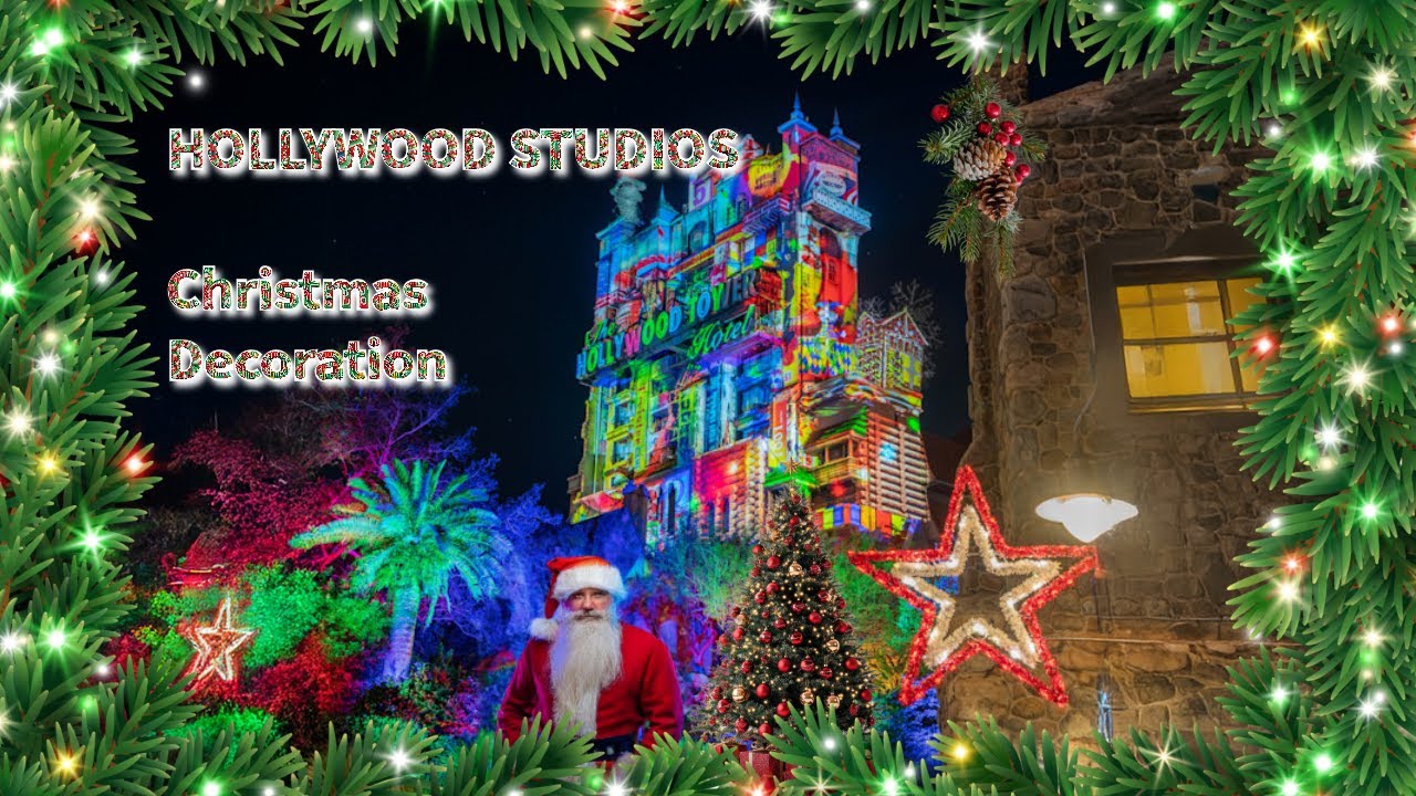 ✨ Magical Christmas at Disney Hollywood Studios | Christmas Music ! 🎄