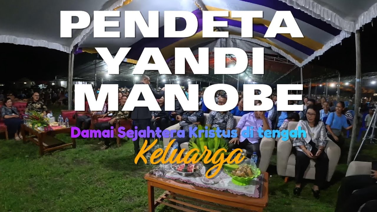 DAMAI KASIH KRISTUS DI TENGAH KELUARGA BAGIAN 3 || RENUNGAN PASKAH 2025 OLEH Pdt. YANDI MANOBE, S.Th