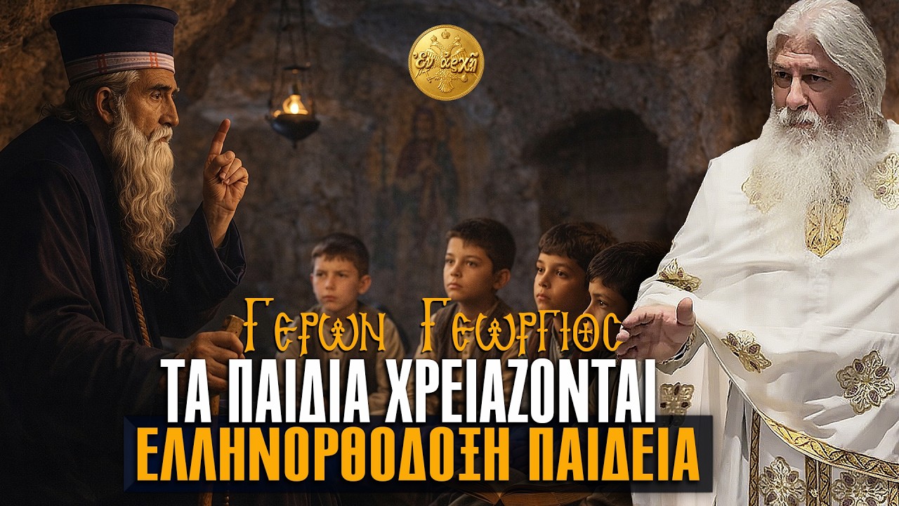 Γέρων Γεώργιος: ΤΑ ΠΑΙΔΙΑ ΧΡΕΙΑΖΟΝΤΑΙ ΕΛΛΗΝΟΡΘΟΔΟΞΗ ΠΑΙΔΕΙΑ