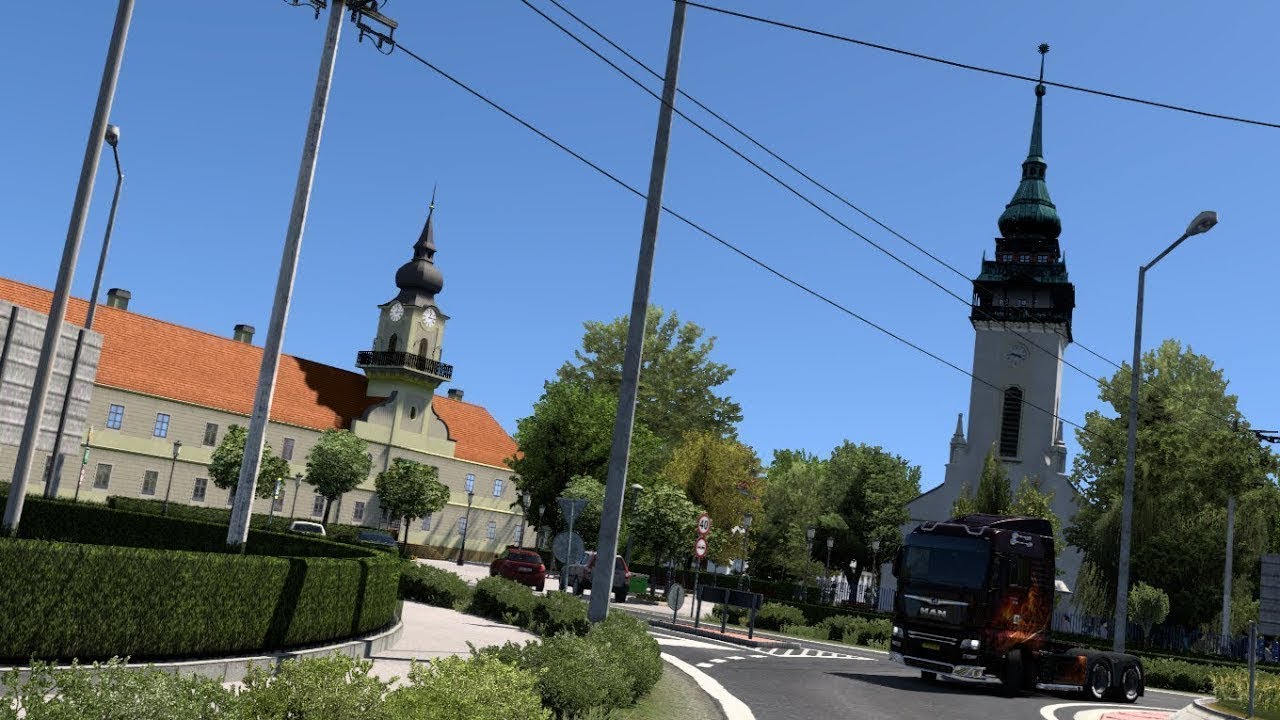 ETS2 - 1.57 Hungary Map XVII - 24 órás Dedikált server!!! - !Gyertek!