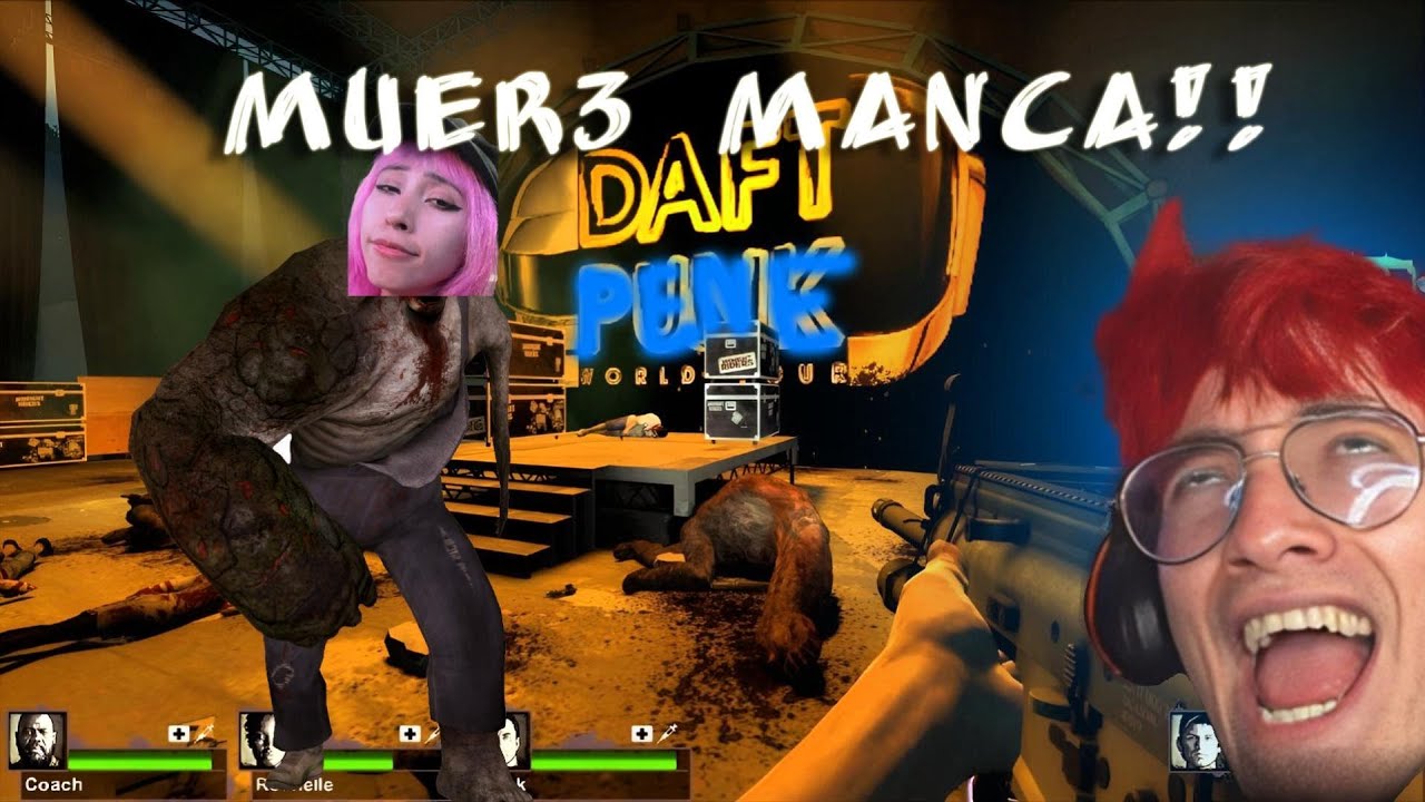 GLOGLOKINK JUGANDO LEFT CON AMIGOS (EmetSuki, Ilocochon, Daarick, PapitasVT)