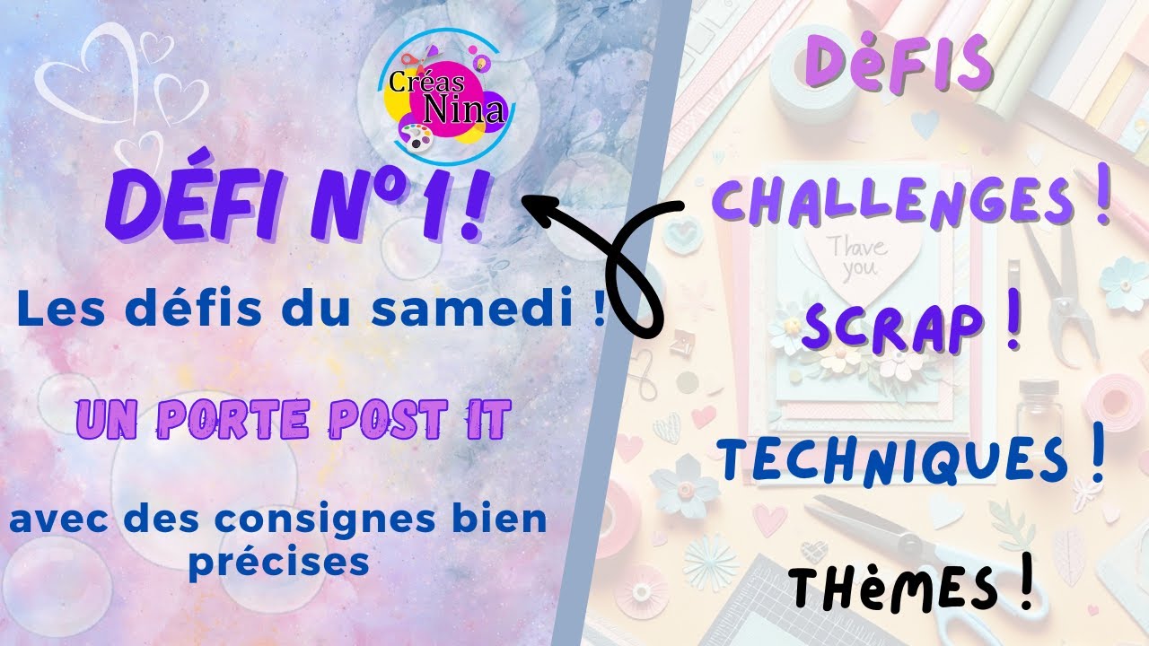 🌺 Les défis du Samedi - DEFIS N°1 - Tirage au sort et réalisation du défis 🌺