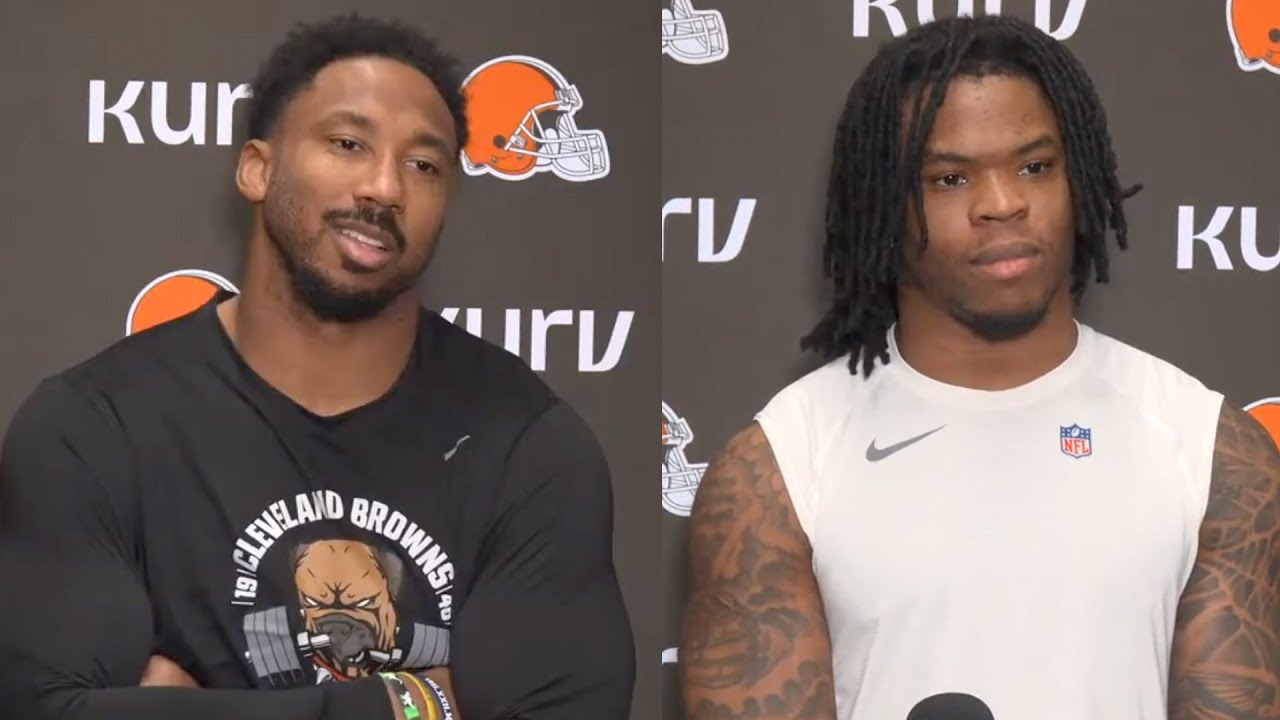 Myles Garrett and Quinshon Judkins Press Conference | December 12th, 2025
