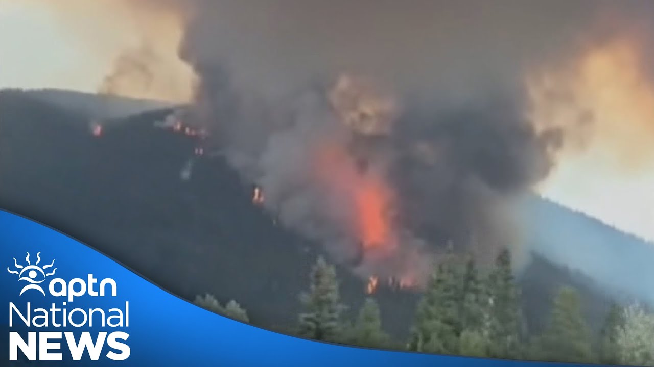Wildfires in B.C. not slowing down, hundreds of new fires | APTN News