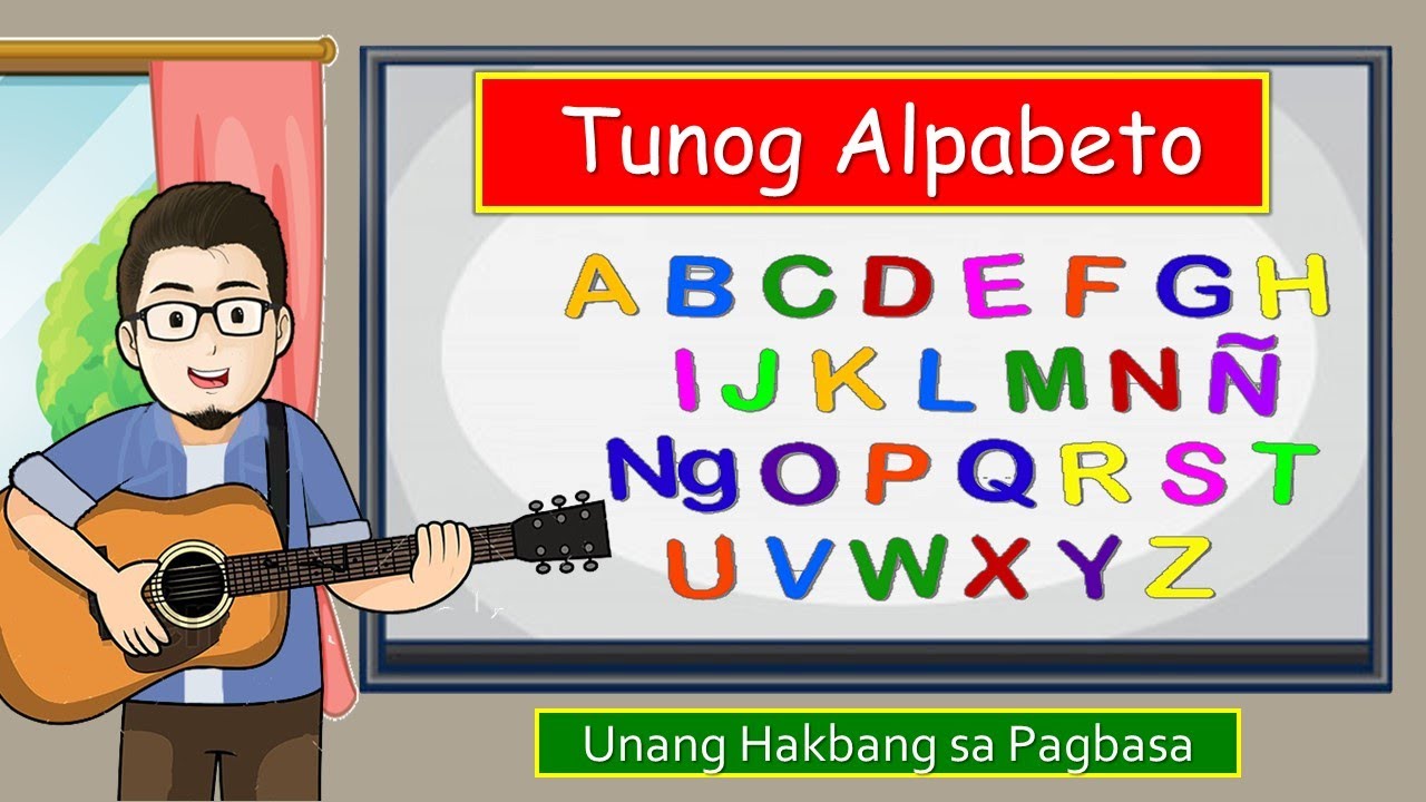 TUNOG NG ALPABETO - LETTER SOUNDS SONG - UNANG HAKBANG SA PAGBASA -