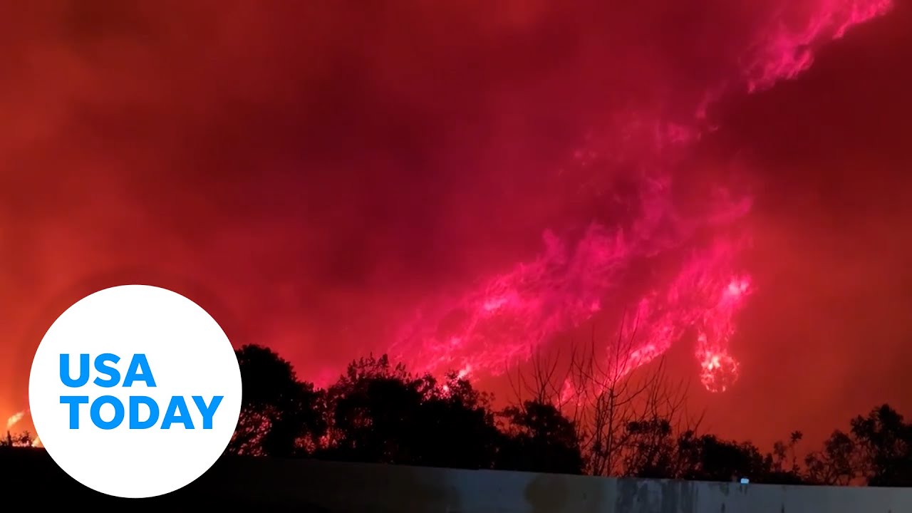 Franklin fire prompts evacuations near Pepperdine University | USA TODAY