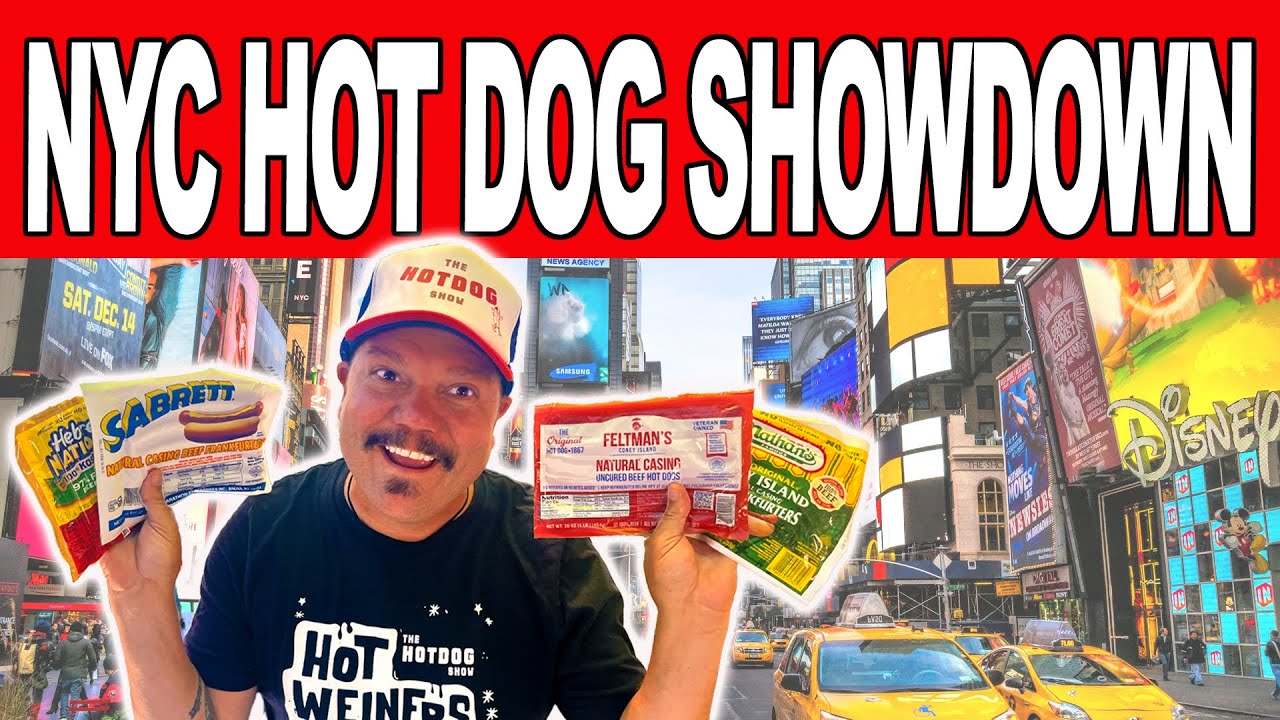 SABRETT vs HEBREW NATIONAL vs NATHAN'S vs FELTMANS HOT DOGS: WHO'S THE KING OF THE CONEY?