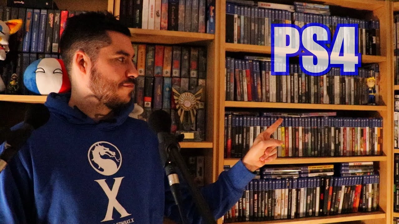 ASMR devant ma collection PS4