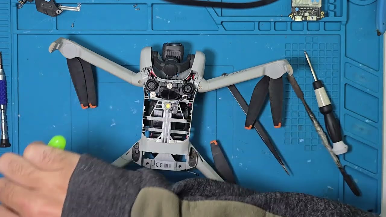 Como trocar o braço do Mini 4 PRO (Passo a passo direto ao ponto)