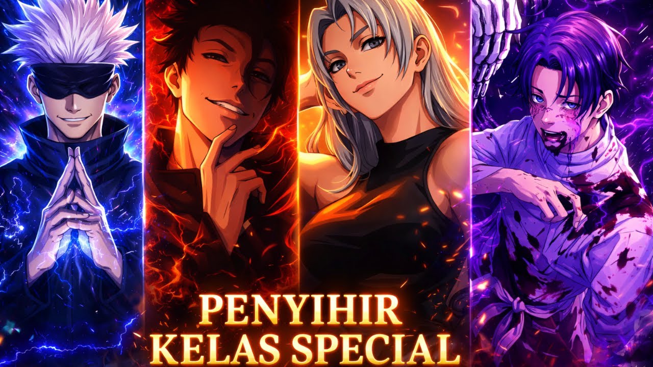 4 Penyihir yang Tidak Bisa Dikendalikan Dunia | Special Grade Jujutsu Kaisen