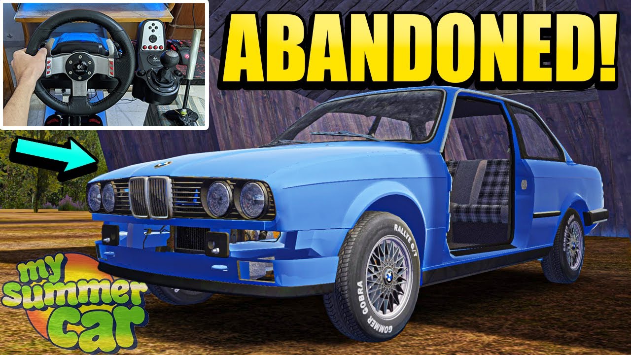 I Found ABANDONED BMW E30 in My Summer Car!