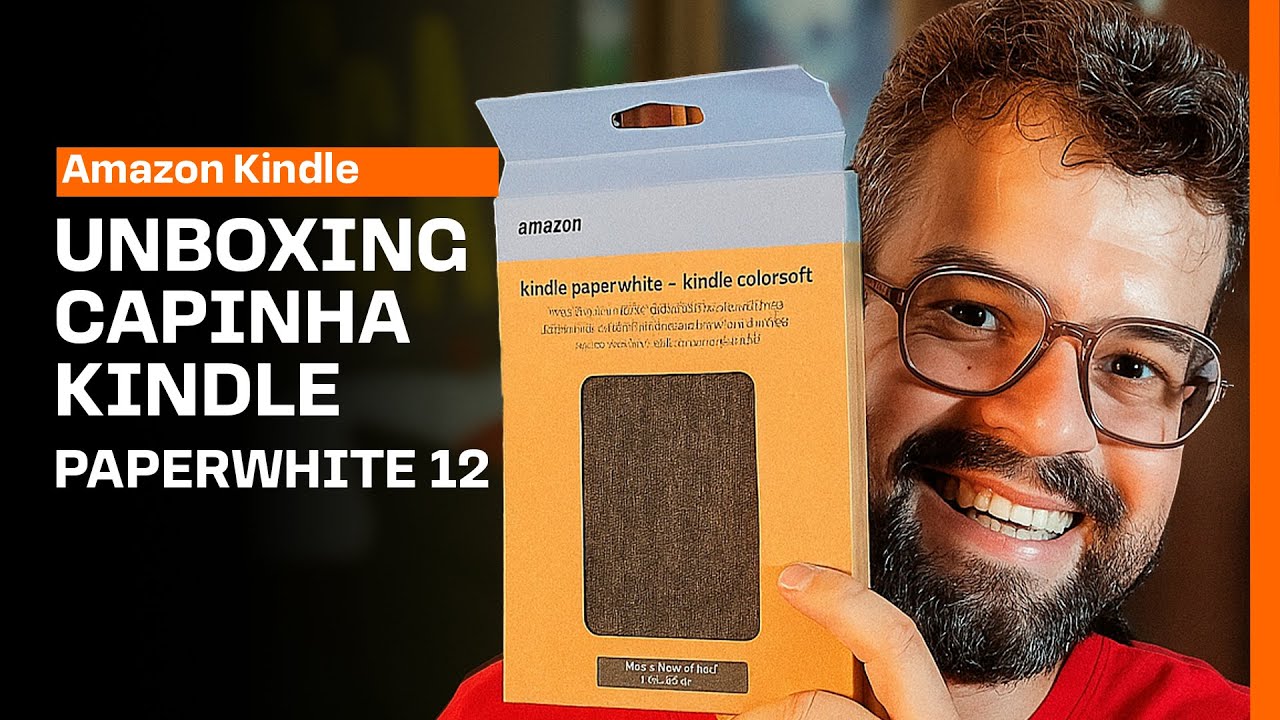 UNBOXING: CAPINHA KINDLE PAPERWHITE 12ª GERAÇÃO | Valeu a pena? Como é ler um kindle com capa?