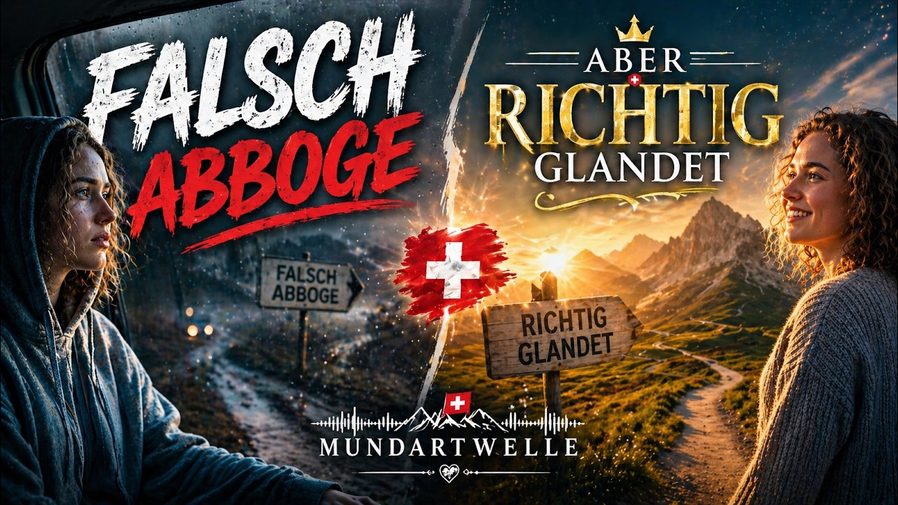 Falsch aboge - richtig glandet   MundartWelle