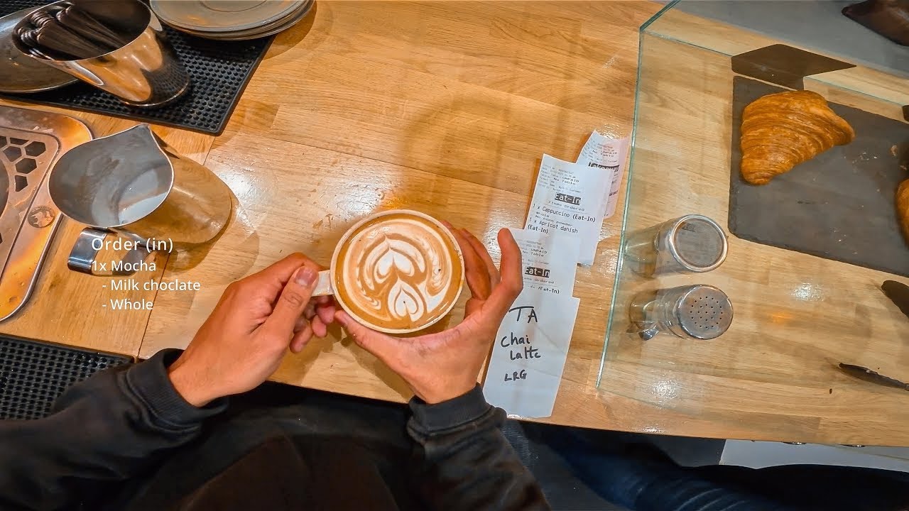 POV - Barista at work!