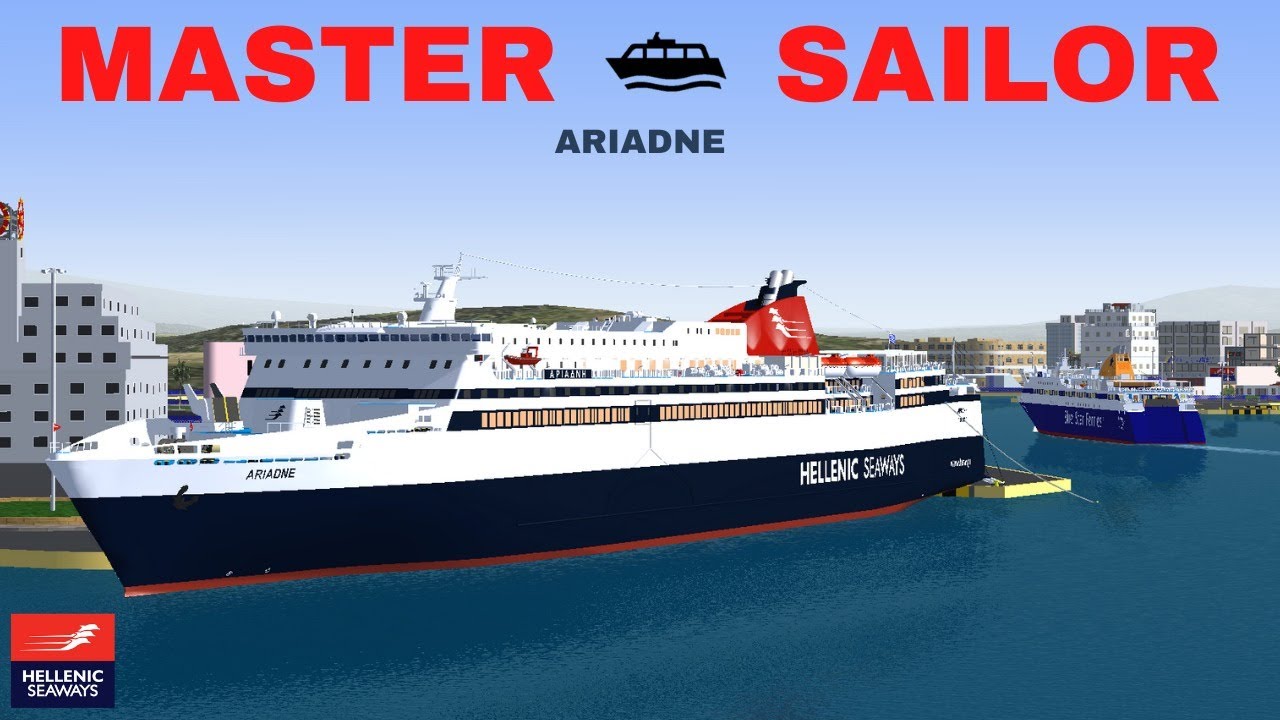 Ariadne: Piraeus to Cyclades and North Aegean *PART 1* | Vehicle Simulator