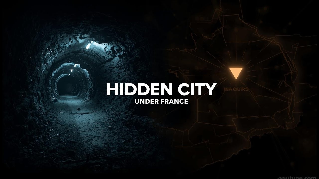 The Secret Underground City Hidden Beneath France for 700 Years 🕳️