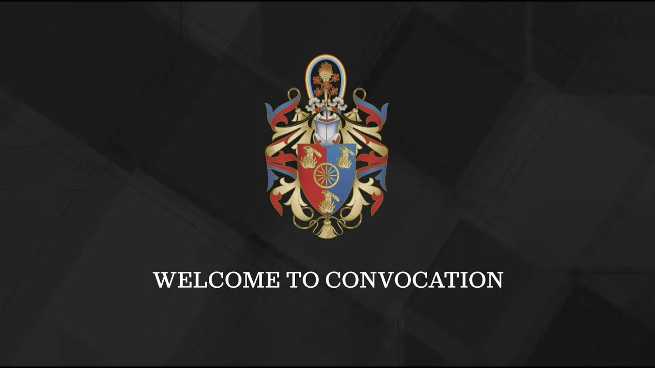 Convocation Thursday 2pm Ceremony - Business