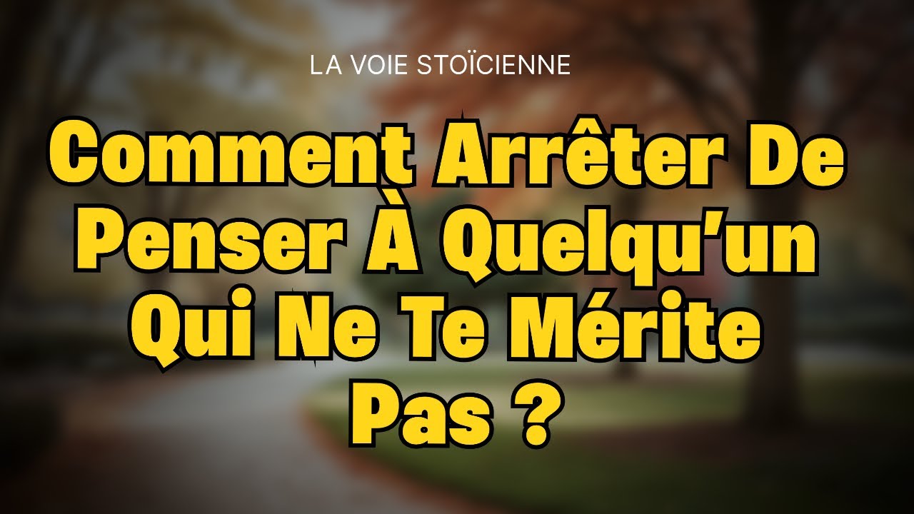 Comment oublier quelqu’un qui ne te mérite pas ? (Méthode infaillible !)