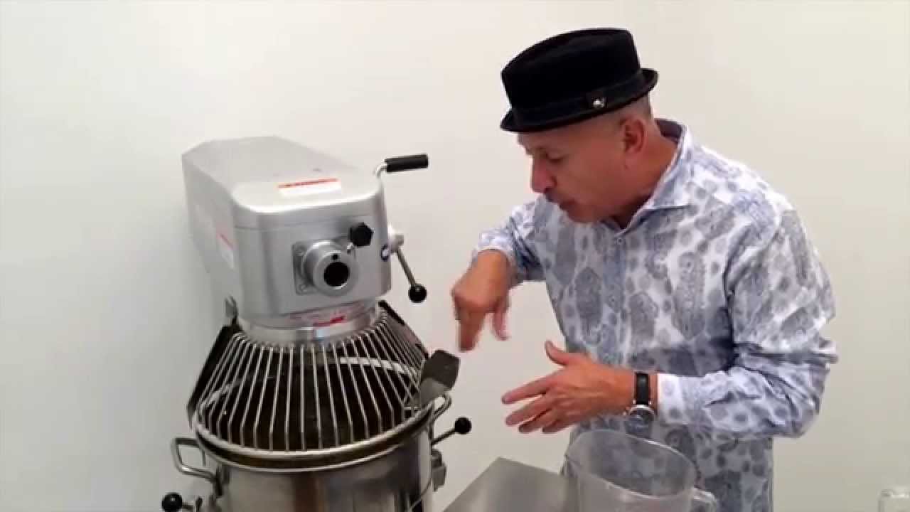 Making Pasta Dough with a Planetary Mixer