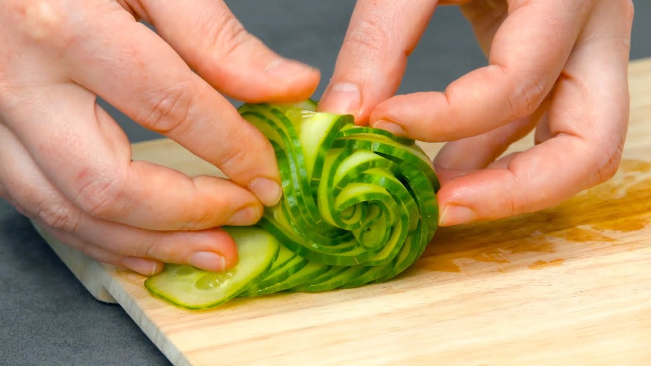 6 Ideen mit einer Gurke, die du unbedingt nachmachen musst