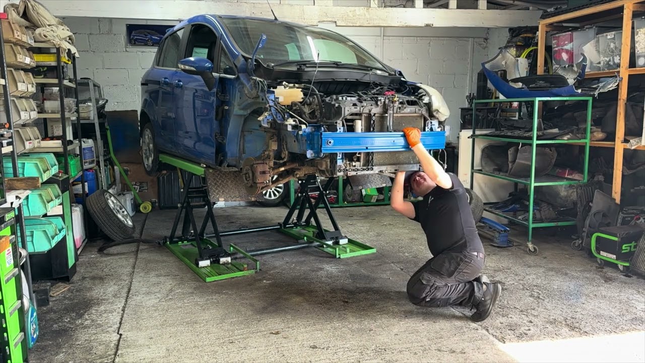 FORD B-MAX TITANIUM 1.6 AUTOMATIC PART 3 FRONT END BACK ON