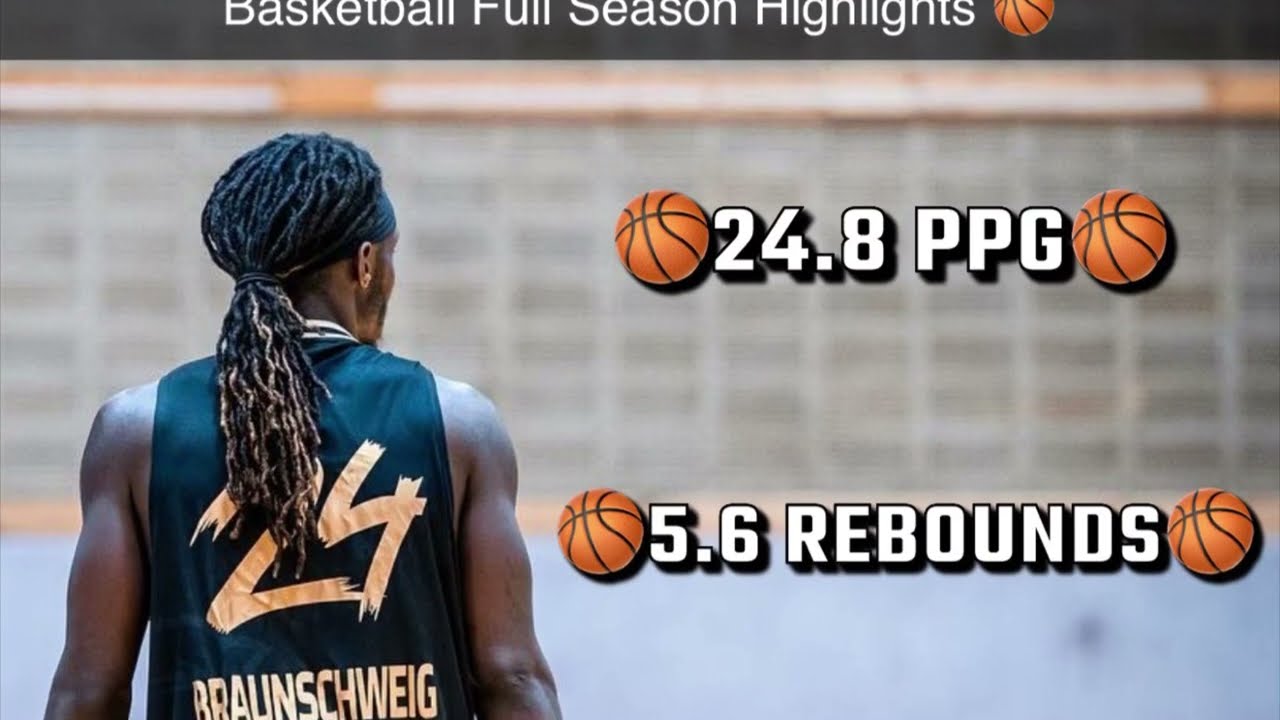 (JJ) Jeremy Ingram 2023-24 SG Braunschweig Full Season Basketball Highlights