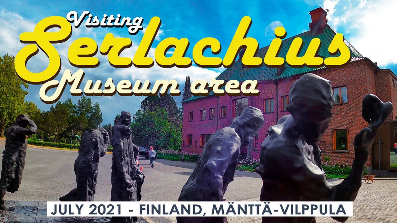Visiting Mänttä-Vilppula's Gösta Museum area, July 2021, Finland [4K]