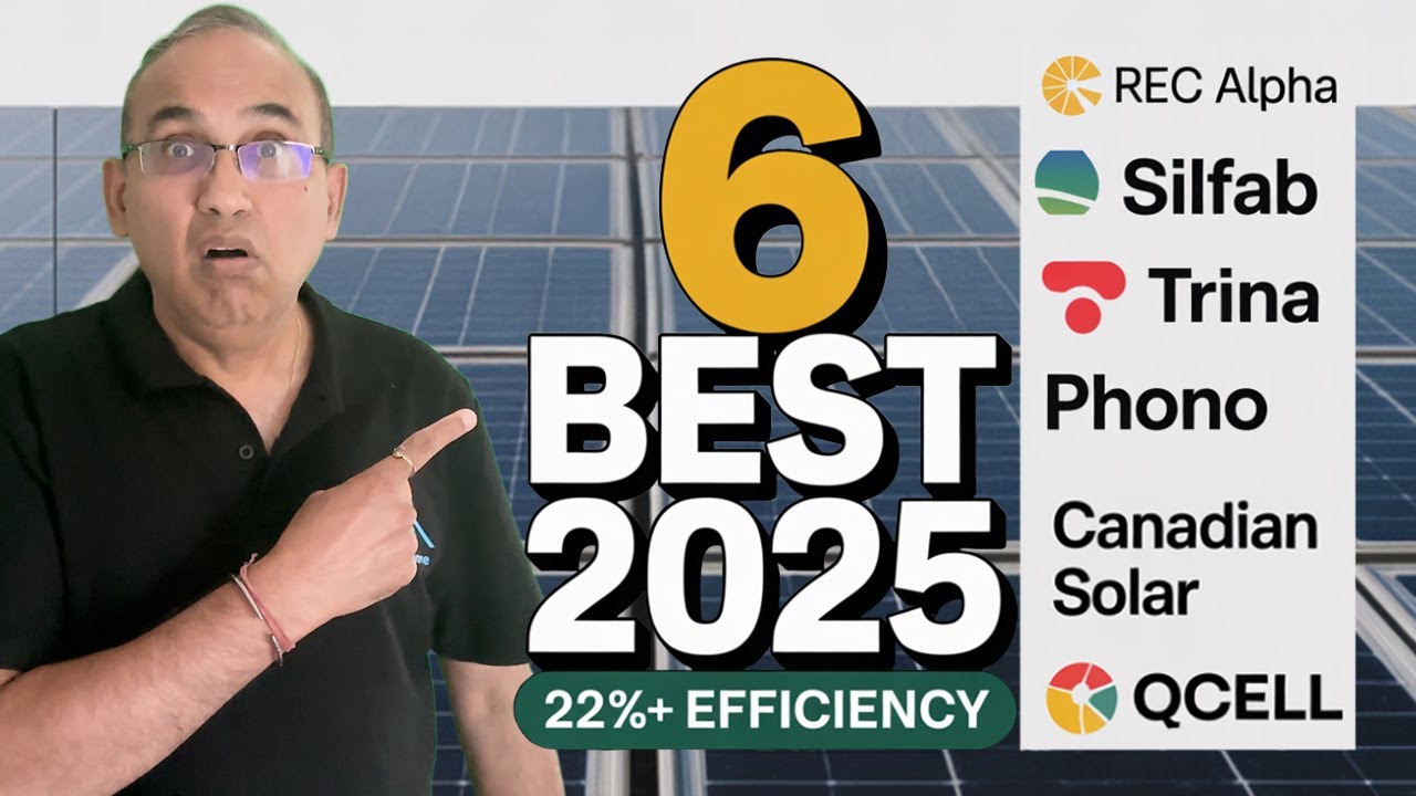 Ultimate 2025 Solar Panel Comparison: 6 Best Brands Ranked!