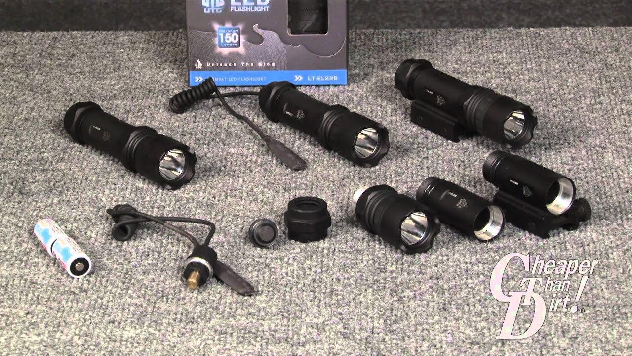 Product Overview: UTG Handgun Flashlights