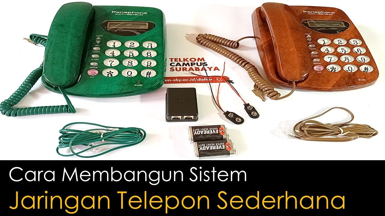 Cara Membangun Sistem Jaringan Telepon Sederhana