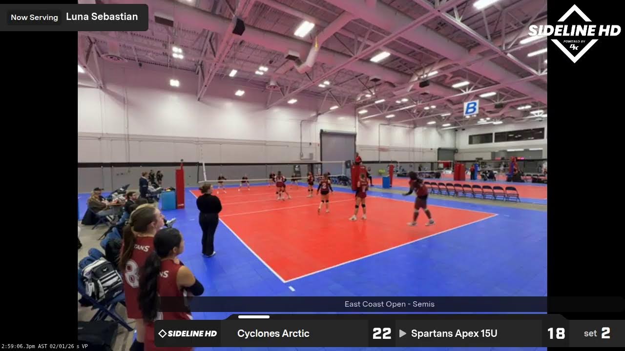 Spartans Apex 15U vs. Cyclones Arctic (2026.02.01)