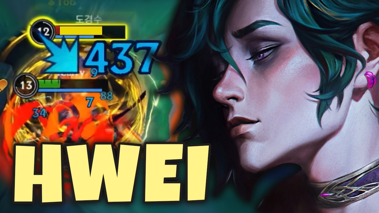 Wild Rift Hwei Gameplay (New Champion) Build & Runes